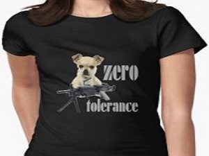 T-shirt (zero tolerance)