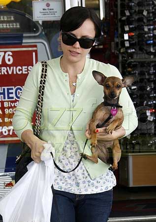 Actress Christina Ricci has a chihuahua named Karen.