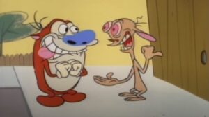Ren and Stimpy cartoon charaters